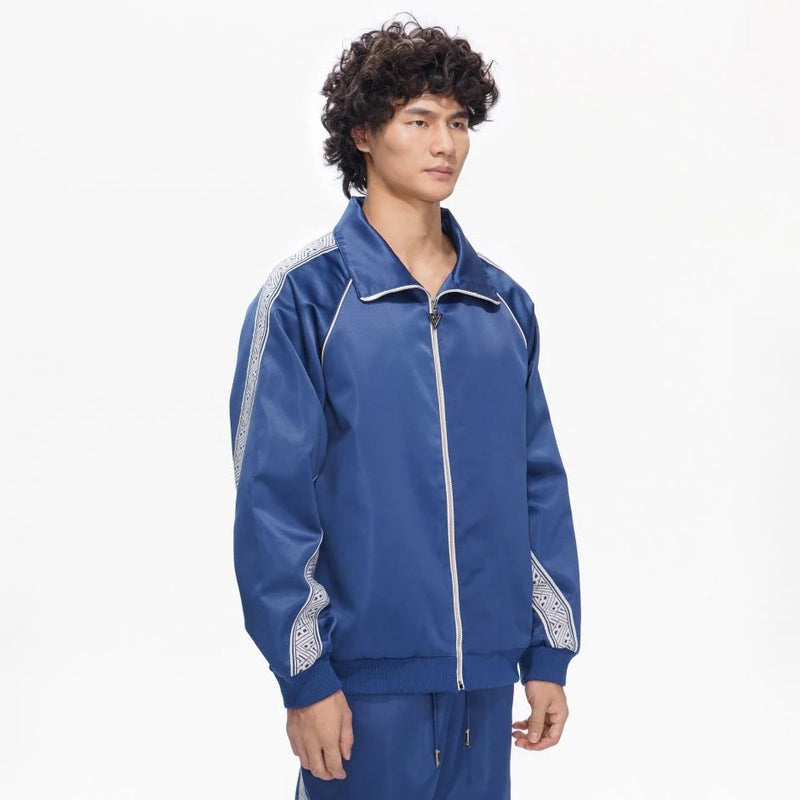 Valabasas Monaco Track Jacket – Blue Men’s Jackets VALABASAS