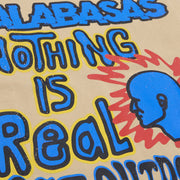 Valabasas ’Not Real’ Vintage Shallow Tee Men’s T-Shirts VALABASAS 704415030774
