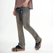 Valabasas Operator Stacked Denim Jean Men’s Pants VALABASAS 704415358175