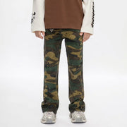 Valabasas Recon Kids Foliage Green Stacked Jeans Pants VALABASAS