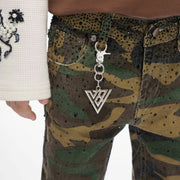 Valabasas Recon Kids Foliage Green Stacked Jeans Pants VALABASAS