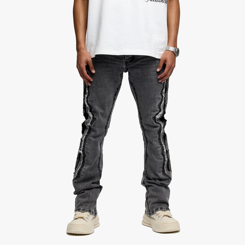 Valabasas Spectral Stacked Flare Jean Men’s Pants VALABASAS