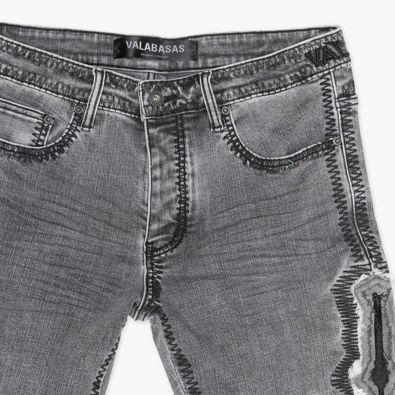 Valabasas Spectral Stacked Flare Jean Men’s Pants VALABASAS