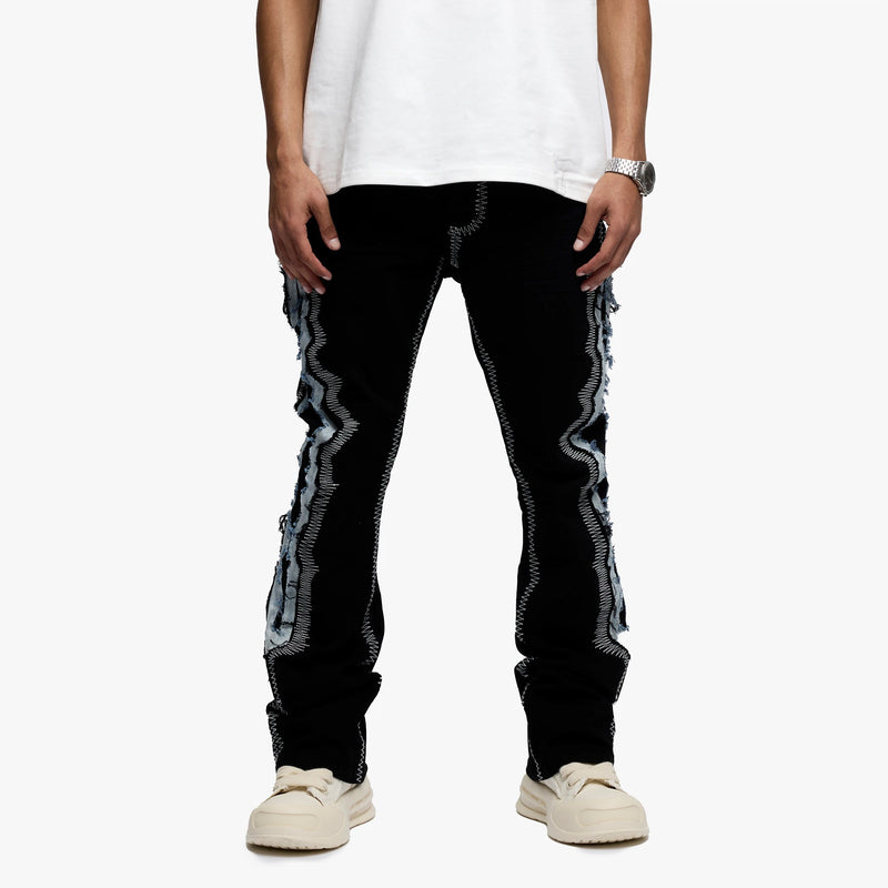 Valabasas Spectral Stacked Flare Jean Men’s Pants VALABASAS