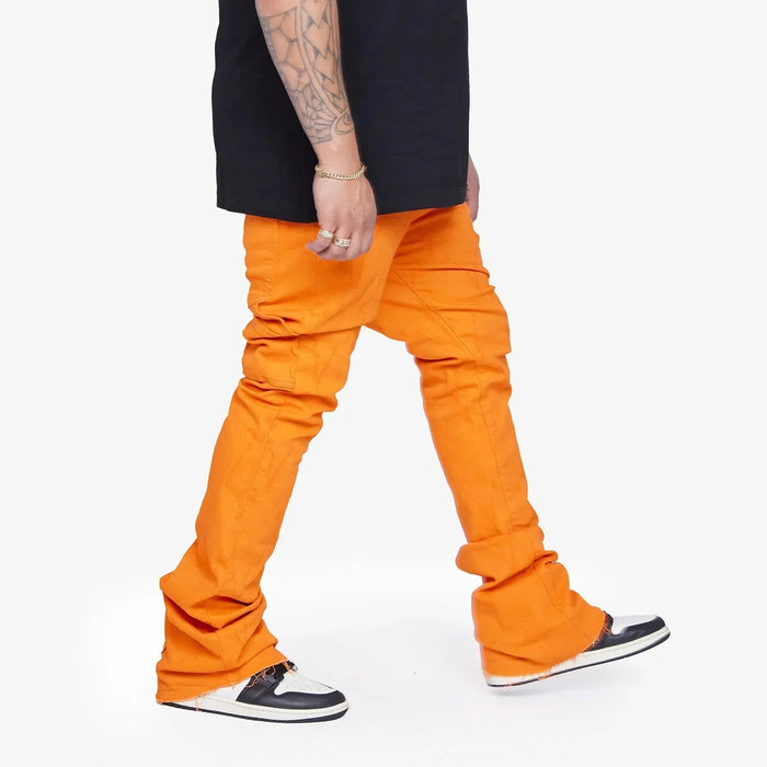 SERENEDE Mojave Stacked Jeans (Orange) SERENEDE Mojave Stacked Jeans (Orange)