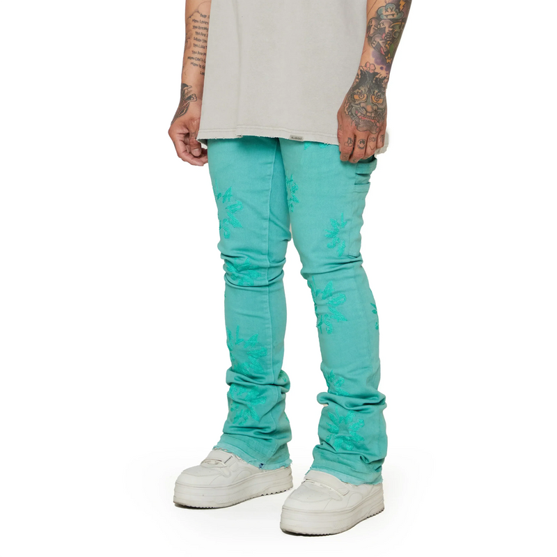 Valabasas Stacked Art Jean Mens Pants & Shorts VALABASAS 729205350917 Free Shipping Worldwide