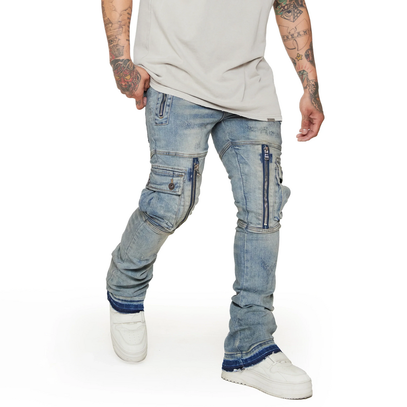 Valabasas Stacked Ocean Jean Mens Pants & Shorts VALABASAS 729205112232 Free Shipping Worldwide