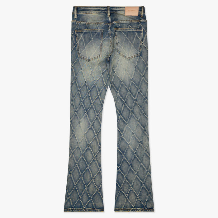 Valabasas Tire Stacked Flare Jean Men’s Pants VALABASAS