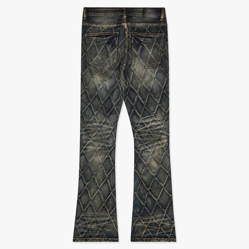 Valabasas Tire Stacked Flare Jean Men’s Pants VALABASAS