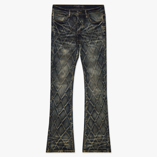 Valabasas Tire Stacked Flare Jean Men’s Pants VALABASAS 704415214723