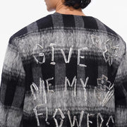 Valabasas Velour Plaid Jacket – Black Men’s Jackets VALABASAS