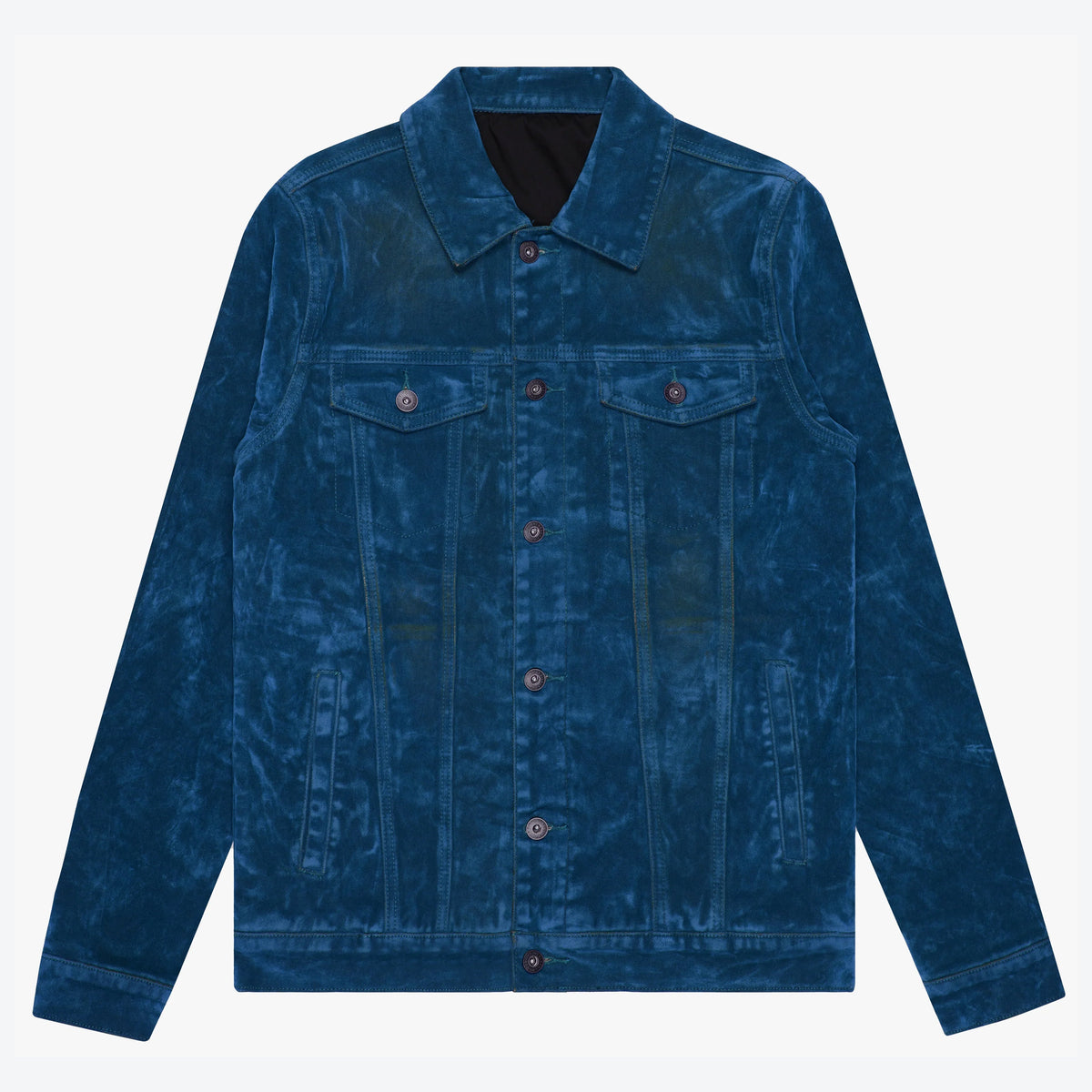 Color Suede blouson-25SS--ネイビー Color Suede blouson-25SS- - ネイビー | harapeco Store