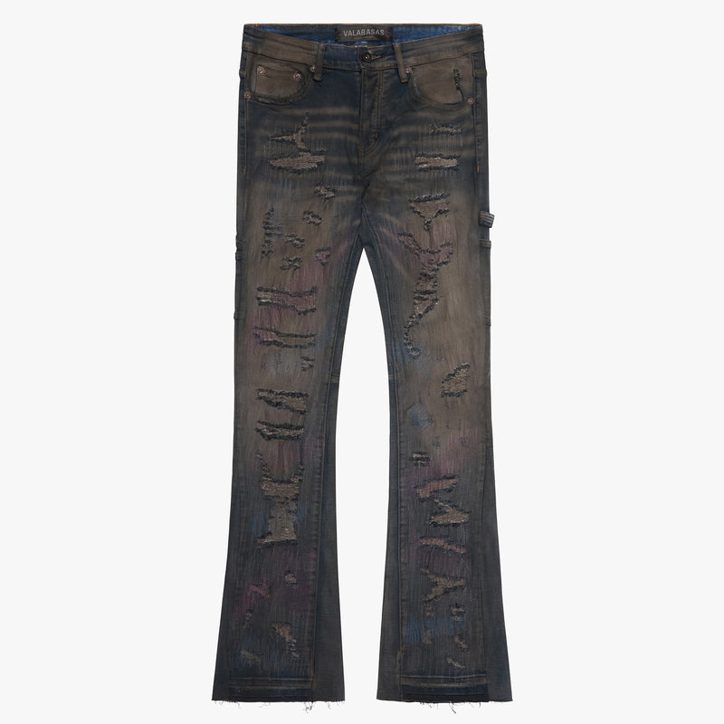 Valabasas ’Zero’ Stacked Flare Jean Men’s Pants VALABASAS 729205296840