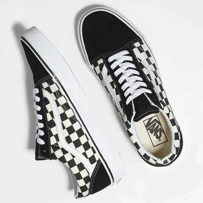 Vans Primary Check Old Skool Shoe Unisex Shoes 191164680501 Free Shipping Worldwide