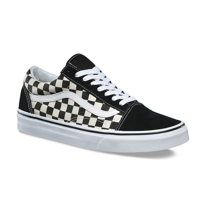 Vans Primary Check Old Skool Shoe Unisex Shoes 191164680501 Free Shipping Worldwide