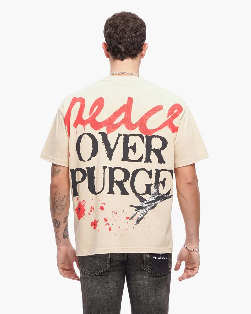 VALABASAS VLBS-VT1-1105 PEACE/PURGE TEE