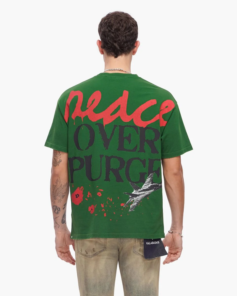 VALABASAS VLBS-VT1-1105 PEACE/PURGE TEE