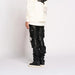 Pheelings Mens Never Look Back Cargo Flare Stack Leather Pant Pants & Shorts Free Shipping Worldwide