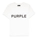 Purple Brand Core Brilliant White T-Shirt Mens Tees 197027020620 Free Shipping Worldwide