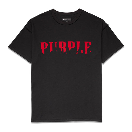 Purple Brand Eroded Black Beauty T-Shirt Mens Tees 197027017354 Free Shipping Worldwide