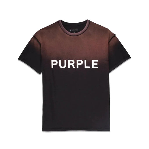 Purple Brand P101 Textured Jersey Inside Out Crewneck T-Shirt Mens Tees 197027017156 Free Shipping Worldwide