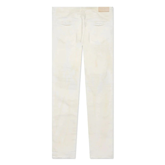 Purple Brand P001 White Animal Repair Jean Mens Pants & Shorts Free Shipping Worldwide
