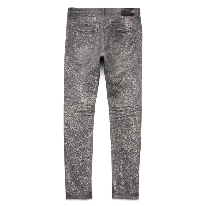 Purple Brand P001 Worn Grey Speckle Bleach Jean Mens Pants & Shorts 197027004613 Free Shipping Worldwide