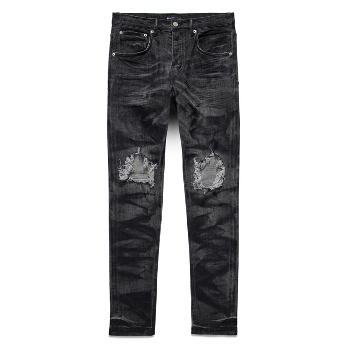 Purple Brand P002 Grey Black Foiled Blackout Jean Mens Pants & Shorts 197027013806 Free Shipping Worldwide