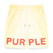 Purple Brand P451 Core Elfin Yellow French Terry Short Mens Pants & Shorts 197027021825 Free Shipping Worldwide