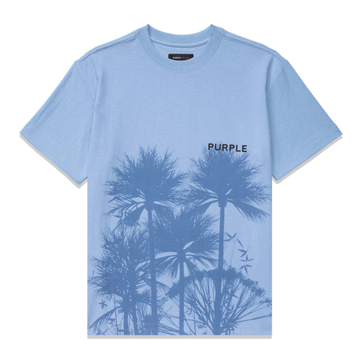Purple Brand P104 Placid Blue Palms T-Shirt Mens Tees 197027033446 Free Shipping Worldwide