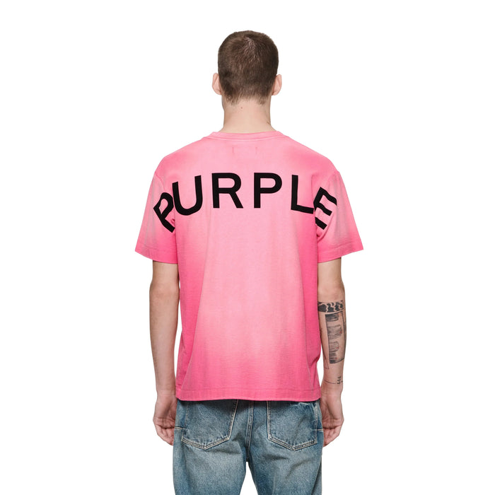 Purple Brand Wordmark T-Shirt Mens Tees 197027046552 Free Shipping Worldwide