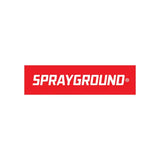 Red sprayground logo sticker