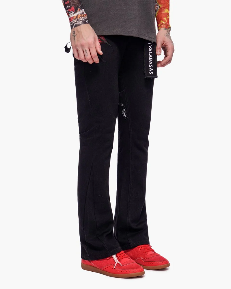 VALABASAS VLBS-VJ3-1128 RYU STACKED DENIM JEANS