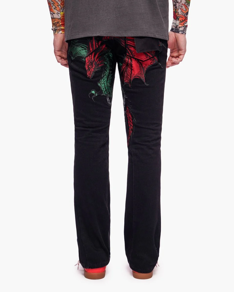 VALABASAS VLBS-VJ3-1128 RYU STACKED DENIM JEANS