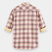 Scotch & Soda Bonded Checked Organic Shirt Mens Tees 8719027205542 Free Shipping Worldwide