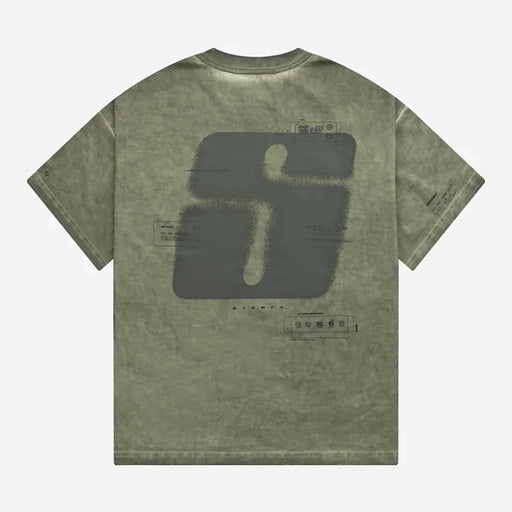 STAMPD Oil Washed Transit Relaxed Tee Mens Tees 840200641401 Free Shipping Worldwide