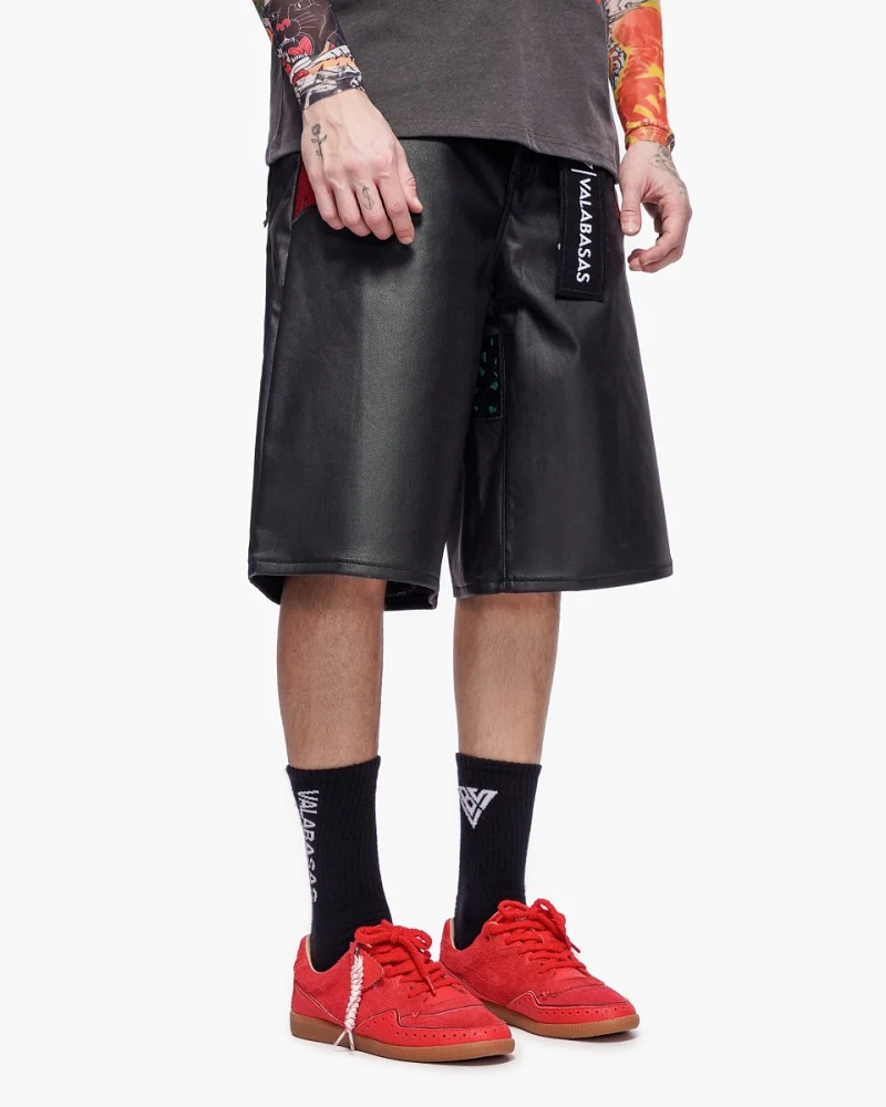 VALABASAS VLBS-VSH1-1024 TATSU BAGGY DENIM SHORTS