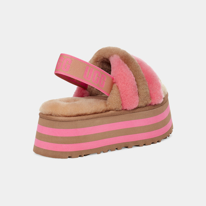 UGG Womens Disco Stripe Slide Shoes 194715775220 Free Shipping Worldwide