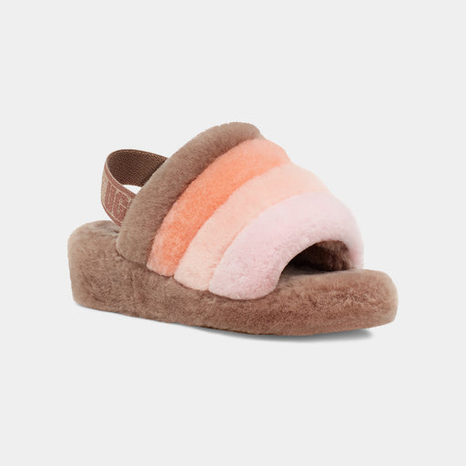 UGG Womens Fluff Yeah Slide Ombre Shoes 194715850514 Free Shipping Worldwide