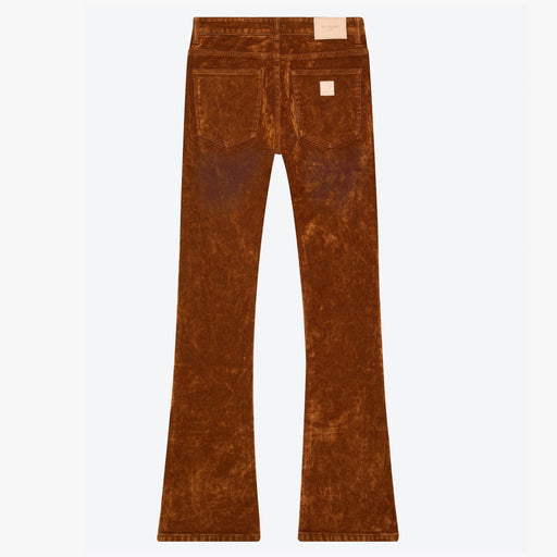 Valabasas ’Luxe’ Suede Stacked Flare Jean Men’s Pants 704415128563