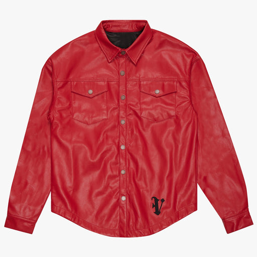 Valabasas ’Solace’ Leather Jacket Men’s Jackets 704415009527 Free Shipping Worldwide