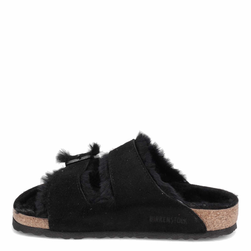 Birkenstock Arizona Shearling Suede Leather Sandal
