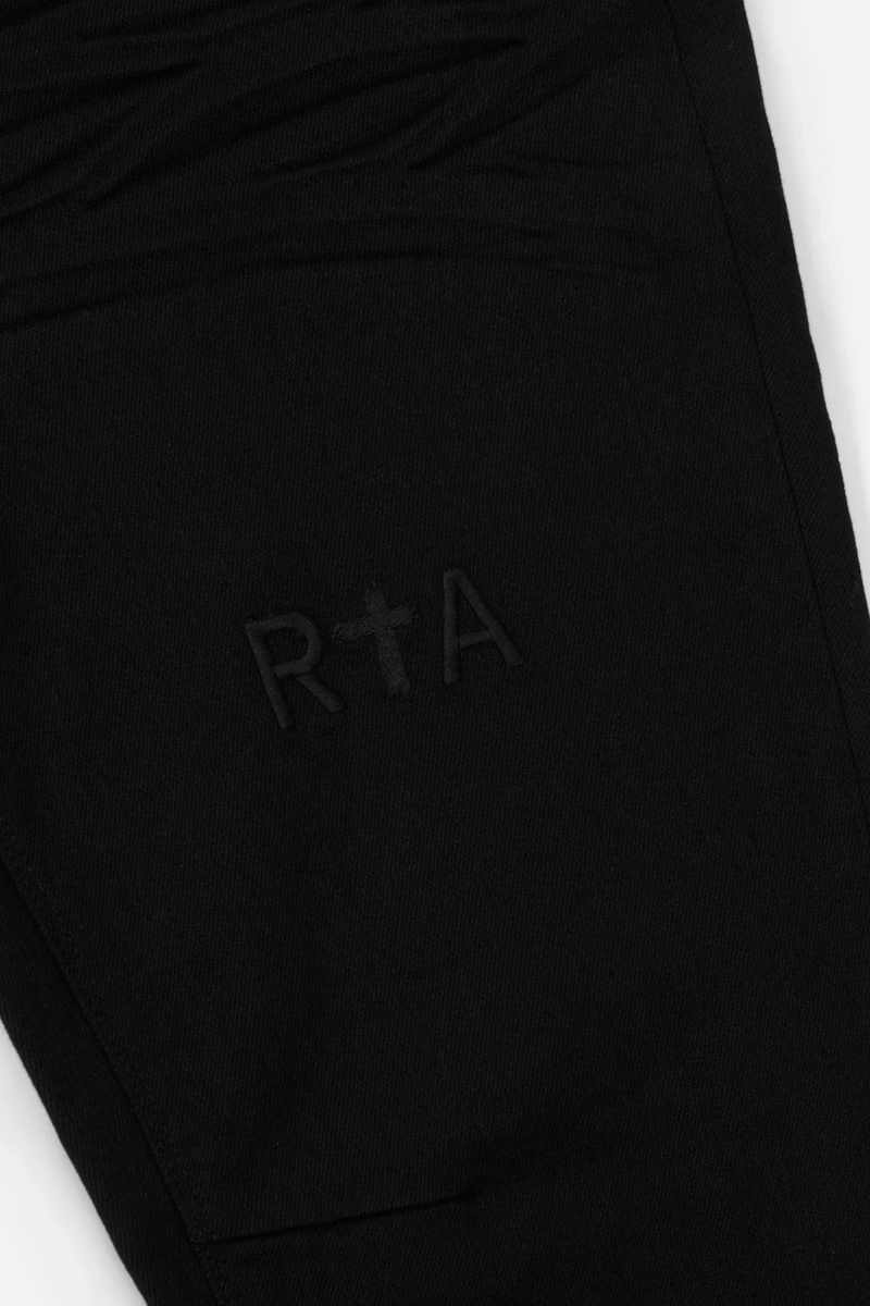 RTA BRAND MU24D687-B1205BLOGO BRYANT | BLACK LOGO JEANS MEN