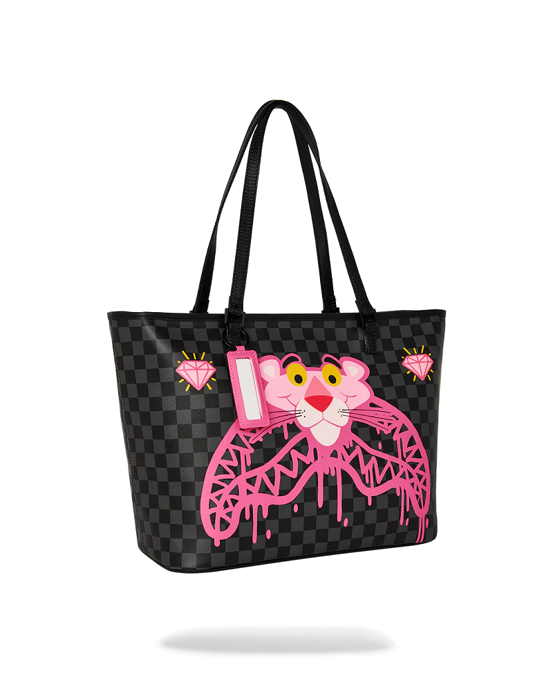 SPRAYGROUND PINK PANTHER T8960 DRIPPY DIAMONDS TOTE