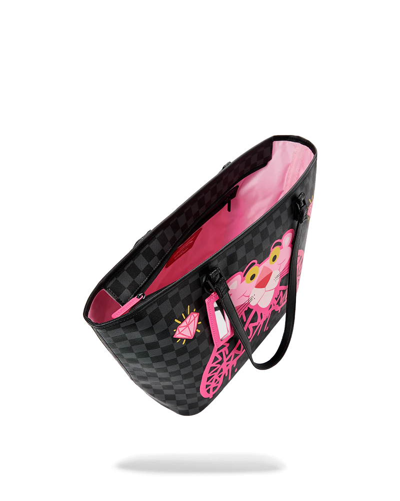 SPRAYGROUND PINK PANTHER T8960 DRIPPY DIAMONDS TOTE