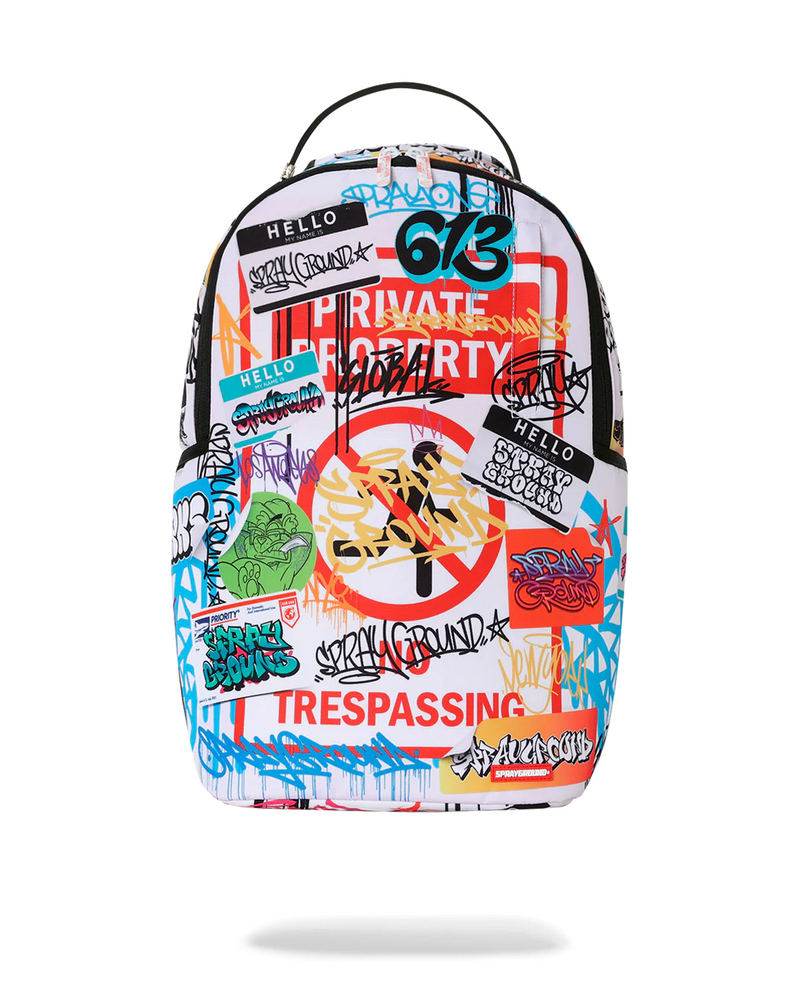 SPRAYGROUND B7388 PRIVATE PROPERTY RIGHT DAY RIGHT ONE BACKPACK BTS26