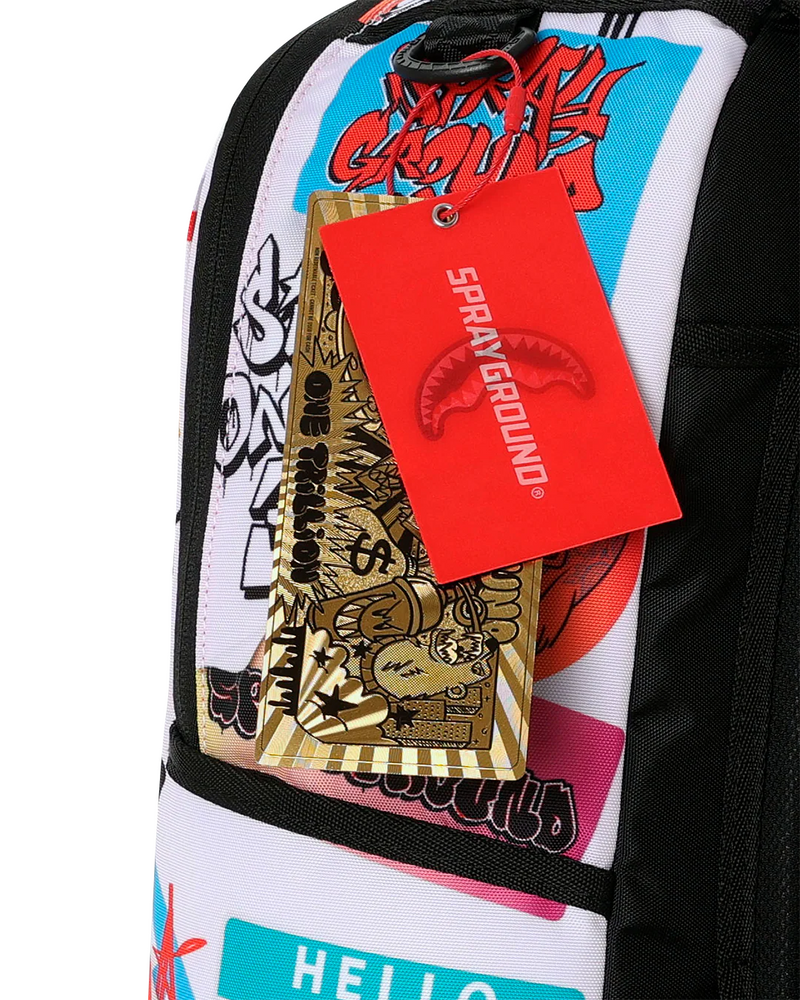 SPRAYGROUND B7388 PRIVATE PROPERTY RIGHT DAY RIGHT ONE BACKPACK BTS26