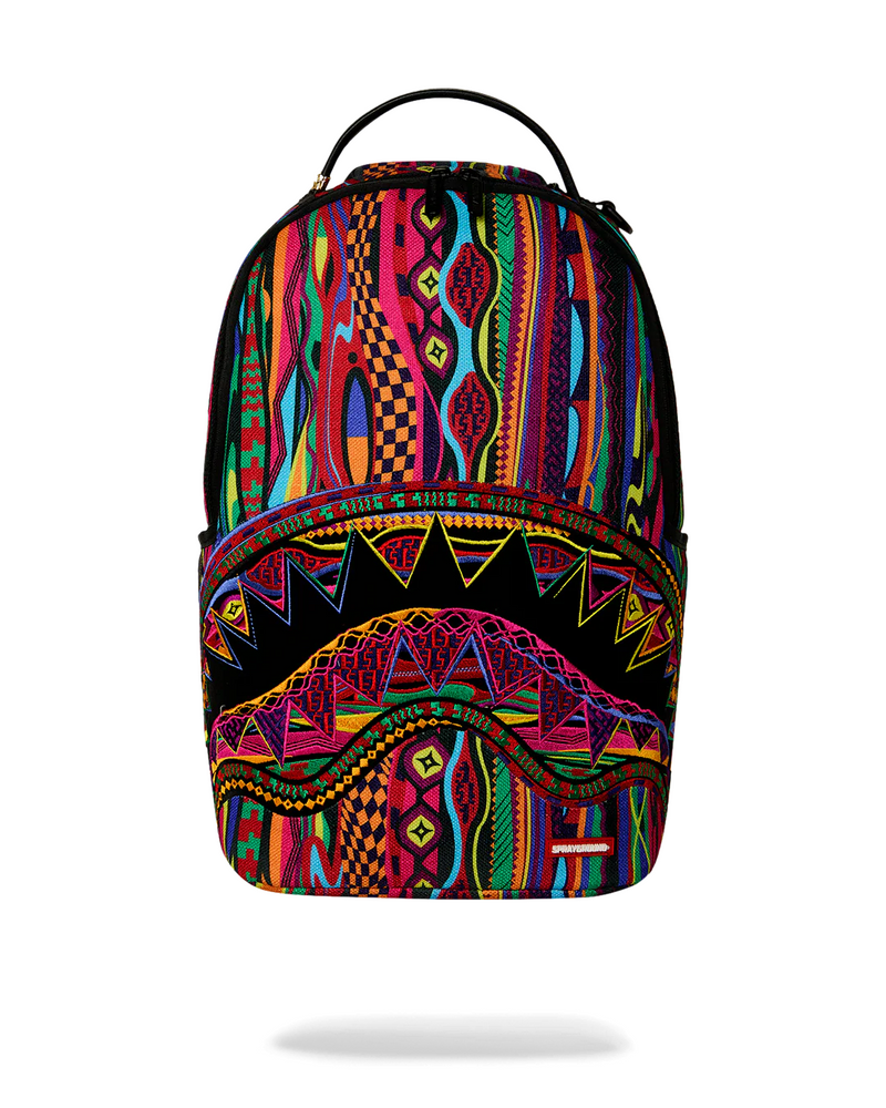 SPRAYGROUND B8607 BIG POPPI FLY KNIT ROYAL RHYTHM BACKPACK BTS26