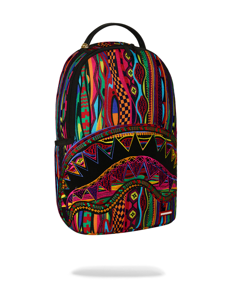 SPRAYGROUND B8607 BIG POPPI FLY KNIT ROYAL RHYTHM BACKPACK BTS26