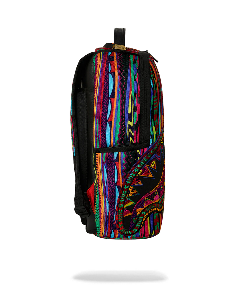 SPRAYGROUND B8607 BIG POPPI FLY KNIT ROYAL RHYTHM BACKPACK BTS26